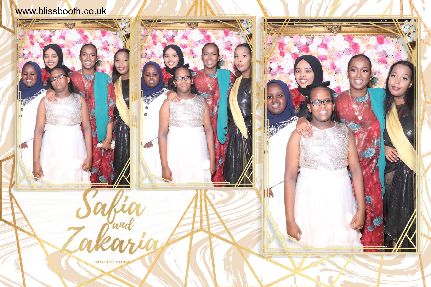 Safia & Zakaria | View more photos from the event at gallery.blissbooth.co.uk/u/BlissBooth/Safia-Zakaria